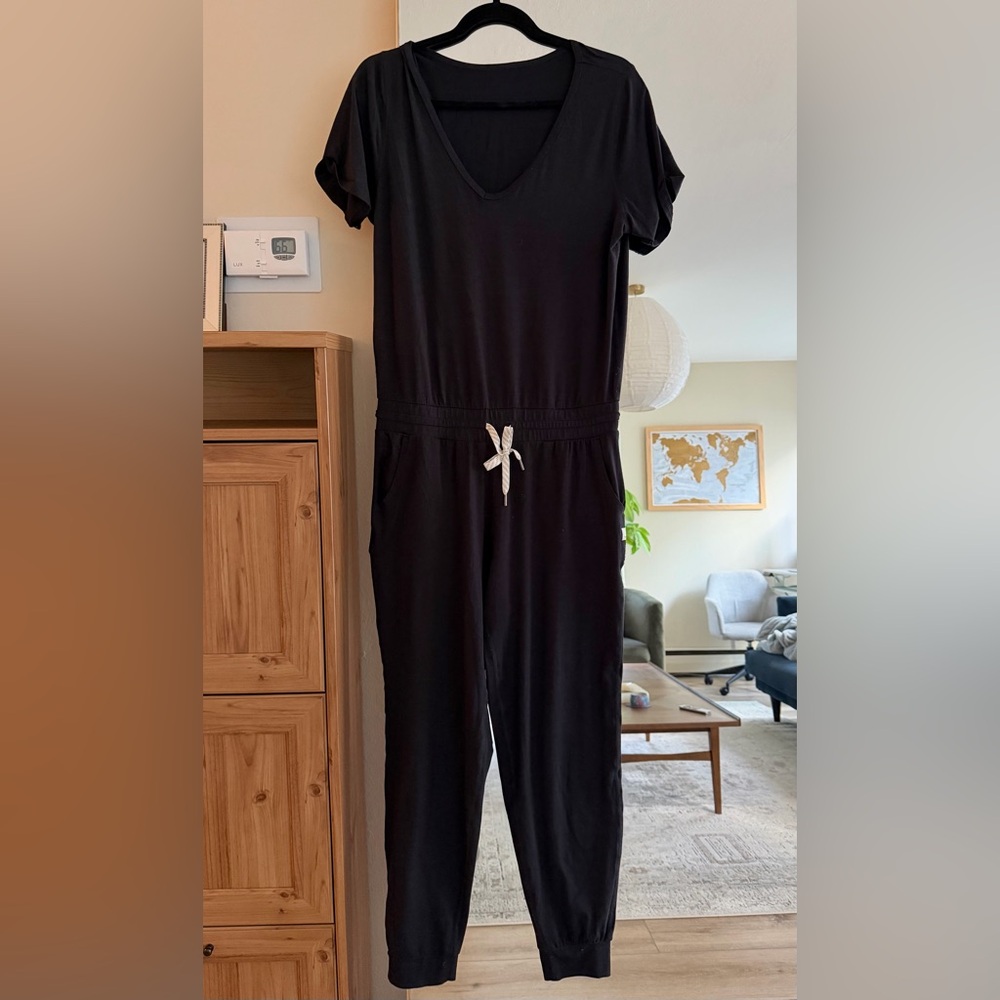 Vuori Black Jumpsuit